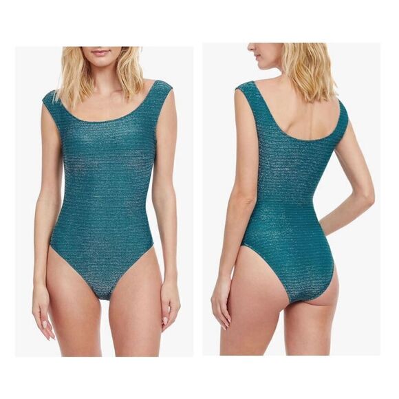 Gottex womens Martini Off Shoulder One Piece - Picture 1 of 5